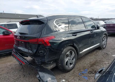 2022 Hyundai Santa Fe Sel z USA, uszkodzony, nr VIN 5NMS24AJ9NH456703